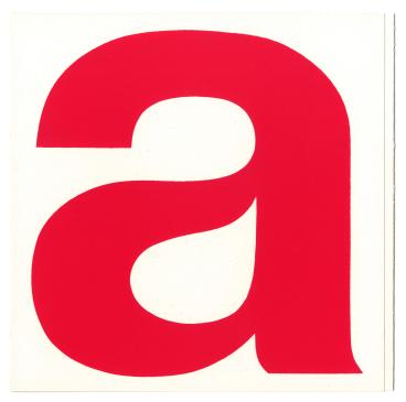 a — issue No.1, Ivan Picelj, 1962