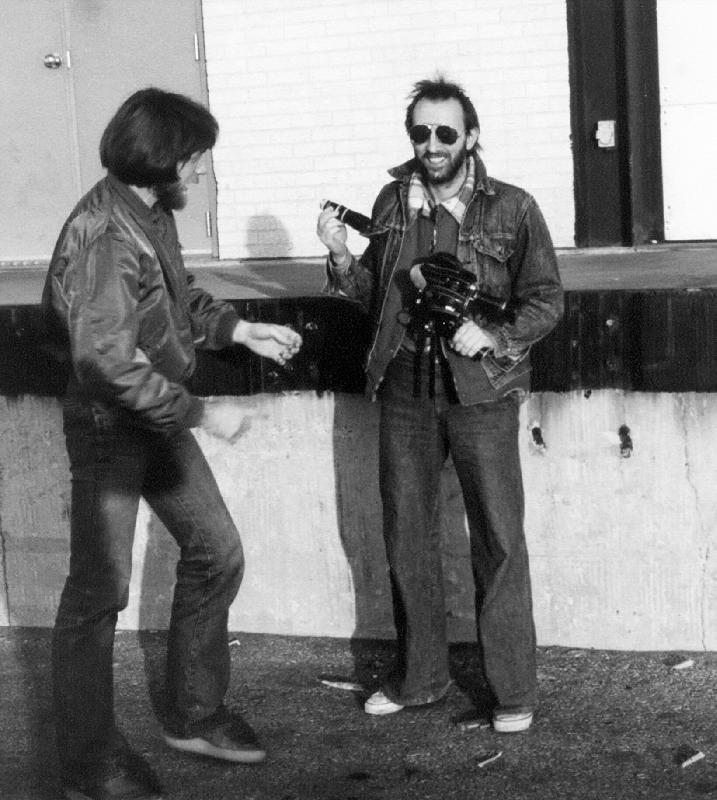 Bartol Lukić and Zoran Popović (holding the camera), Chicago 1980