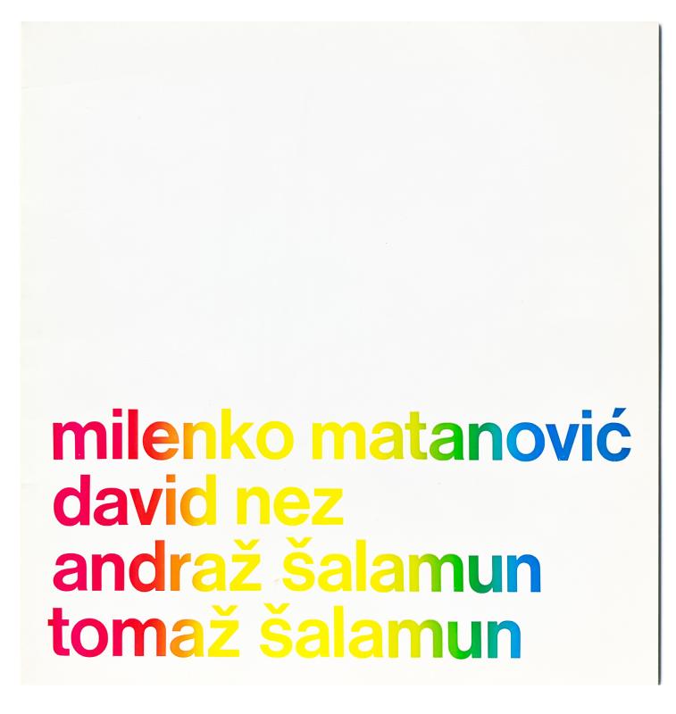 Milenko Matanović, David Nez, Andraž Šalamun, Tomaž Valamun, 1969