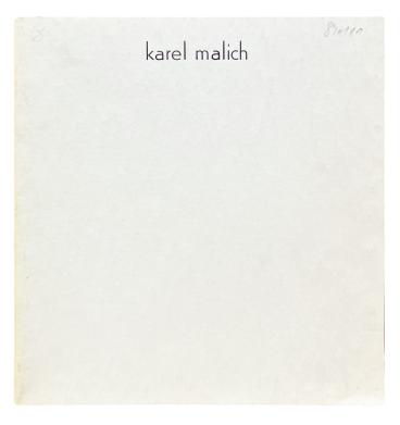 Karel Malich: Obrazy, Kresby, Sochy, Grafika, 1989