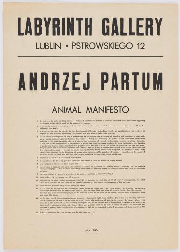 Animal Manifesto