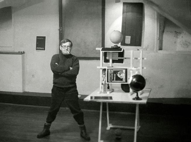 Shid-theory exhibition, Podroom, Zagreb 1978, photo: Sven Stilinović