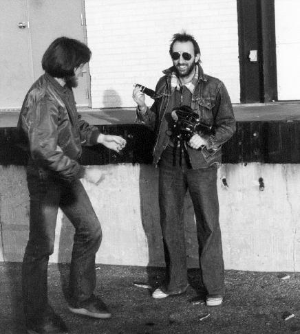 Bartol Lukić and Zoran Popović (holding the camera), Chicago 1980