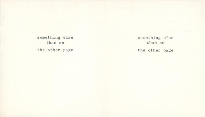 something else than on the other page