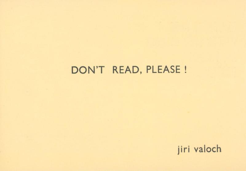 don't read please