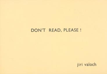 don't read please