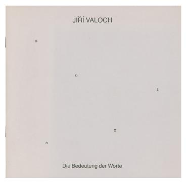 Die Bedeutung der Worte, 1997