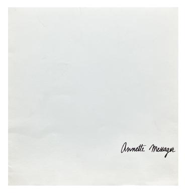 Annette Messager, 1975