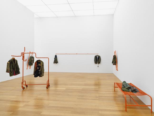 Coats to Borrow, 1989; Collection Stedelijk Museum Amsterdam, installation view Kunstmuseum Lie ...
