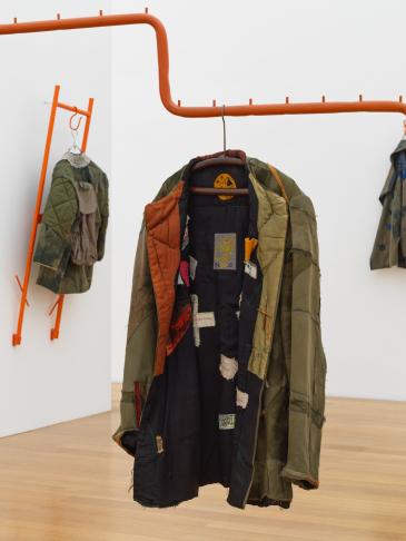 Coats to Borrow, 1989; Collection Stedelijk Museum Amsterdam, installation view Kunstmuseum Lie ...