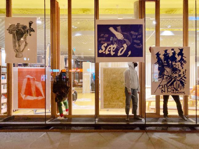 "Undoing Landscape" at Erste Campus, 2021, Photo: Anthia Loizou