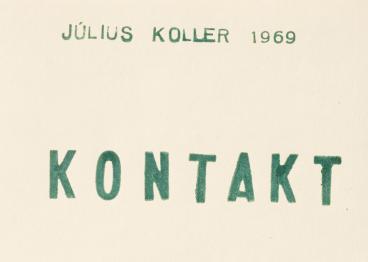 KONTAKT (Antihappening)